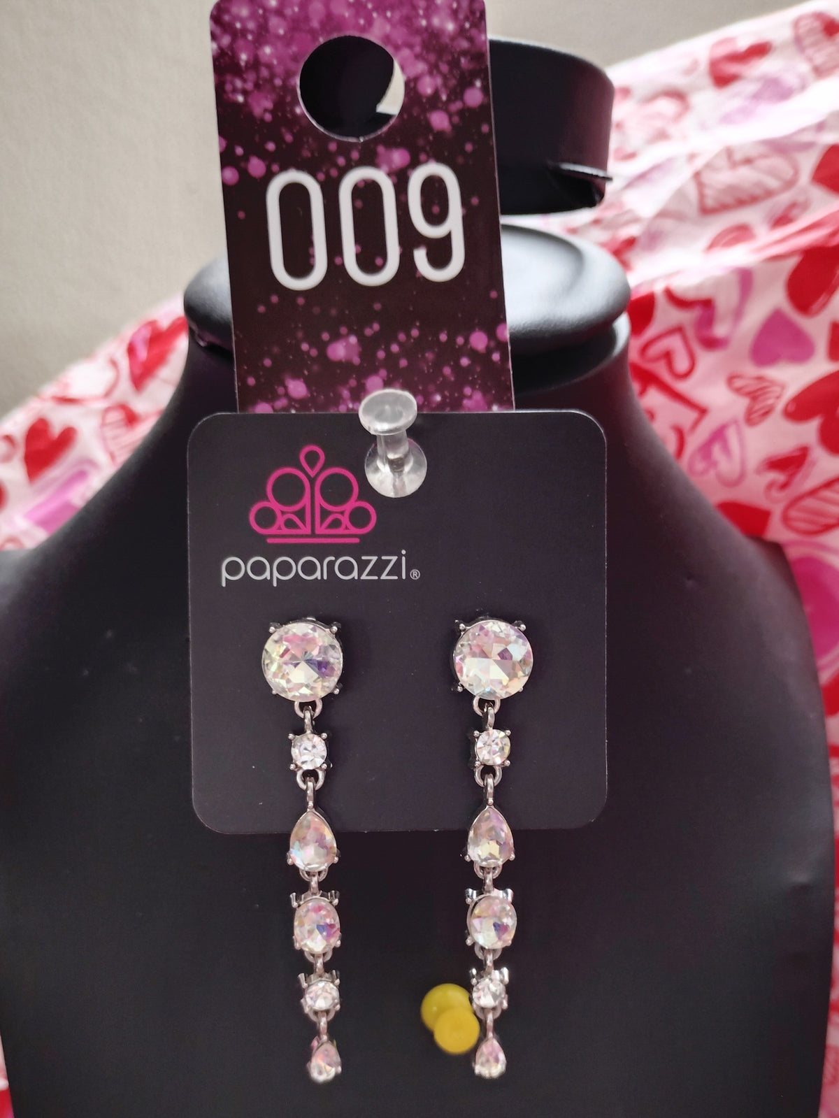 Fairytale white earrings