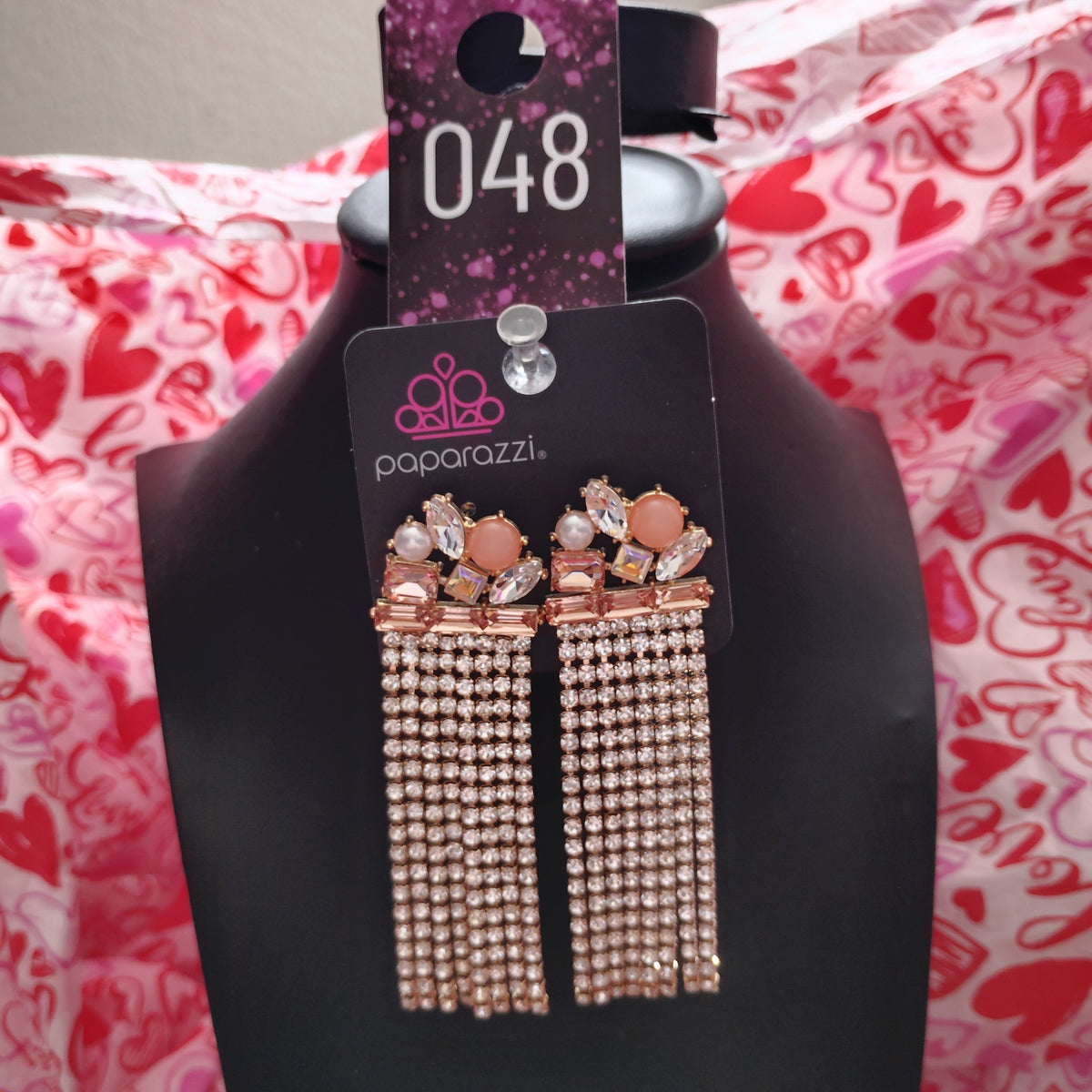 Hallmark gold earrings