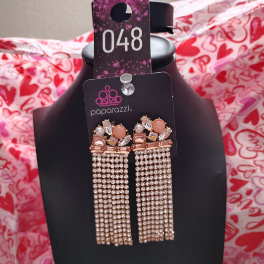 Hallmark gold earrings