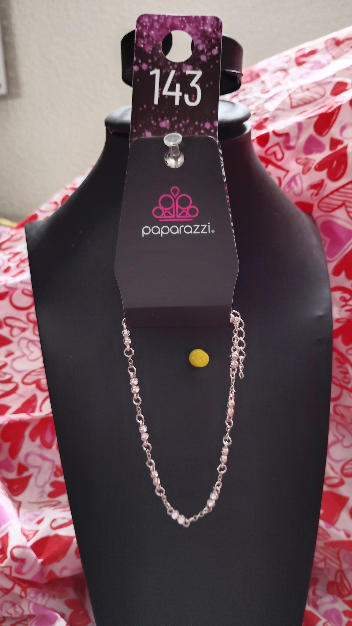 Silver anklet