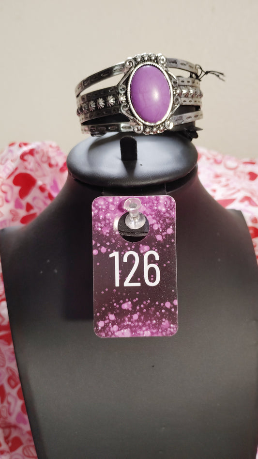 Mojave purple bracelet