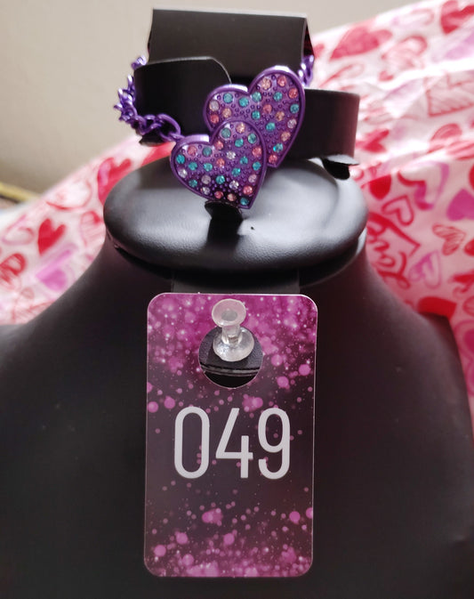 Lovestruck purple bracelet